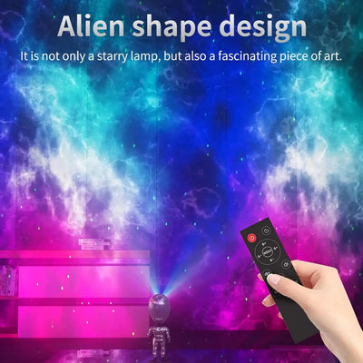 Voice interactive star projector for a fun, futuristic vibe.