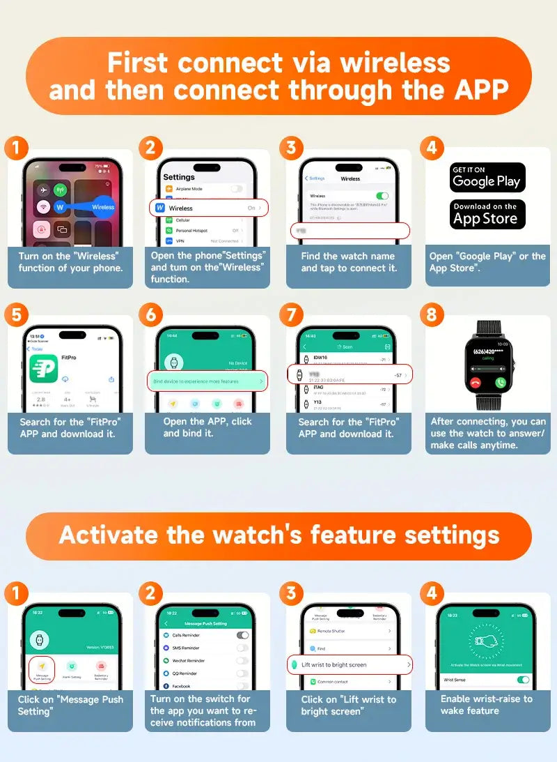 Monitor your heart and health in real time.