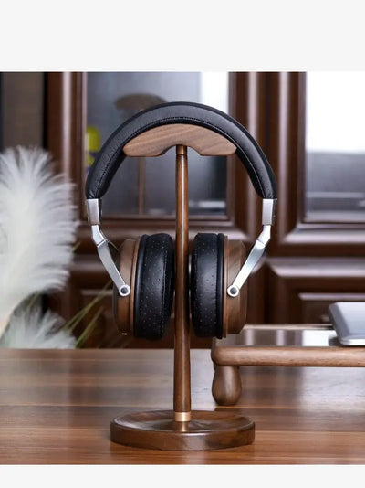 Smooth walnut finish adds a premium touch.