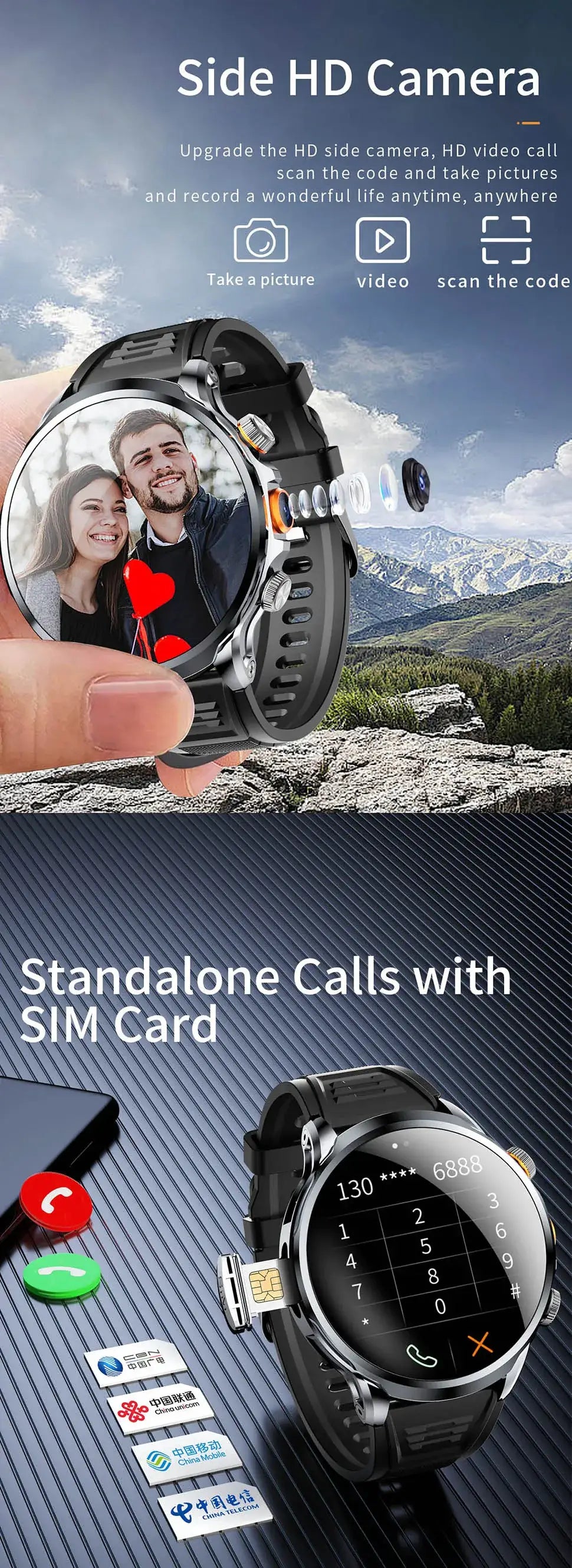 Massive 1100mAh battery powers you through the day.