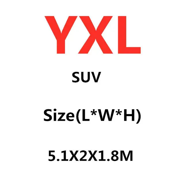 Fits most sedans & SUVs with adjustable sizing.