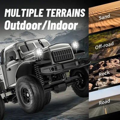 4WD remote control off-road vehicle.