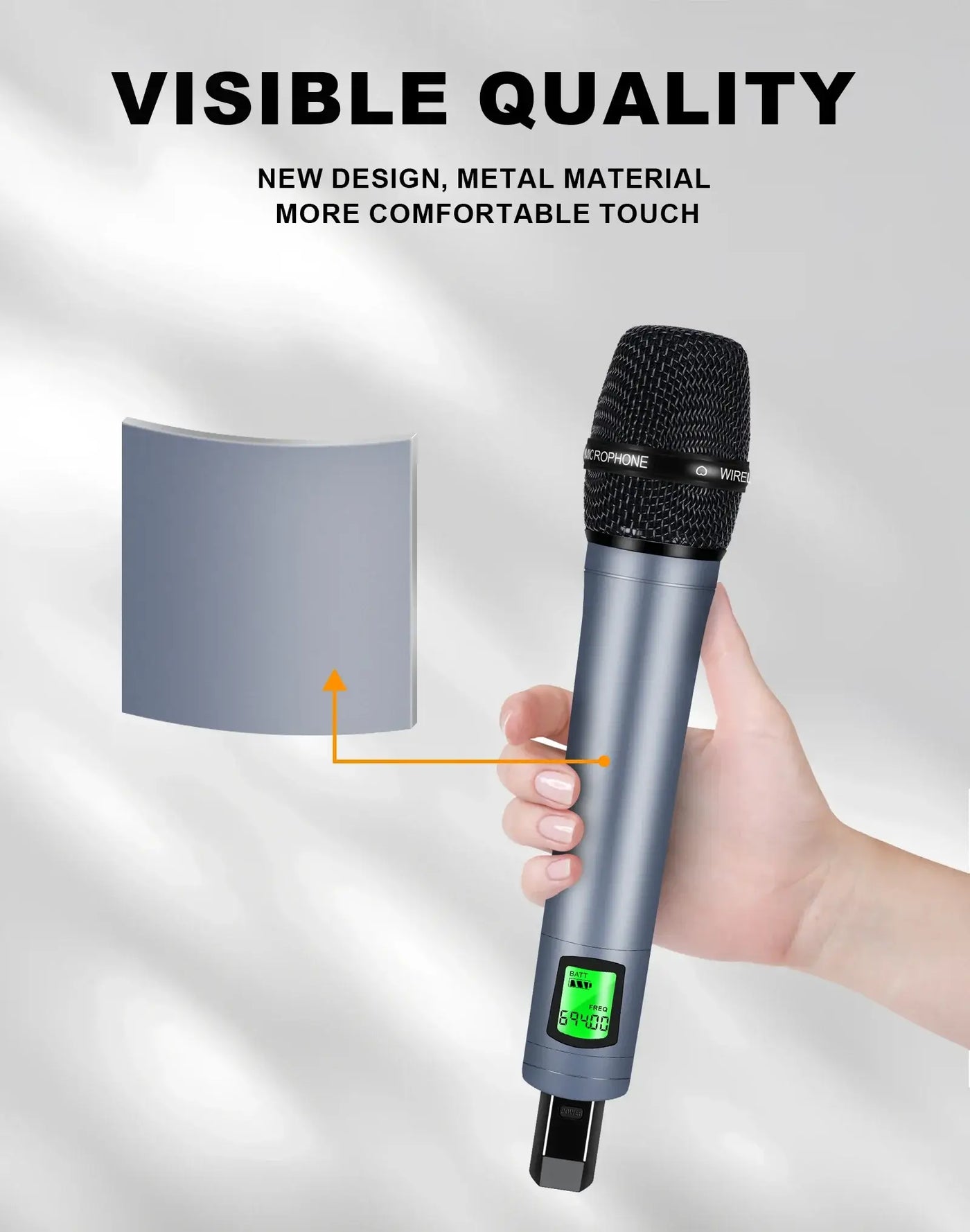 Easy to hold for presentations or shows.
