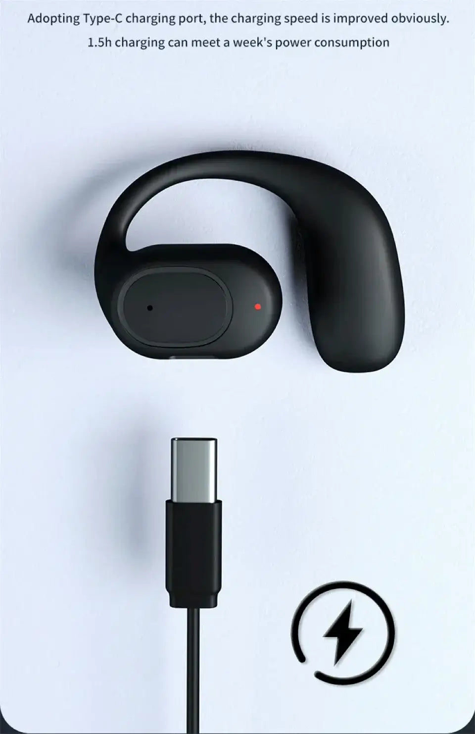 Long battery life for extended listening.