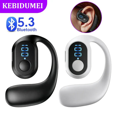 Bluetooth 5.3 wireless earphones for seamless connection.