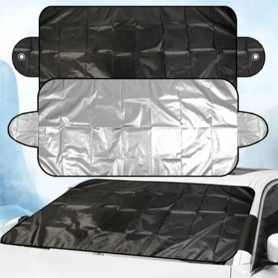 Blocks sun & keeps car interior cool.