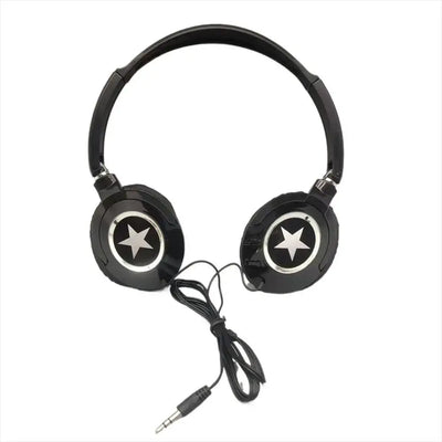 Powerful bass wired headphones for immersive sound.