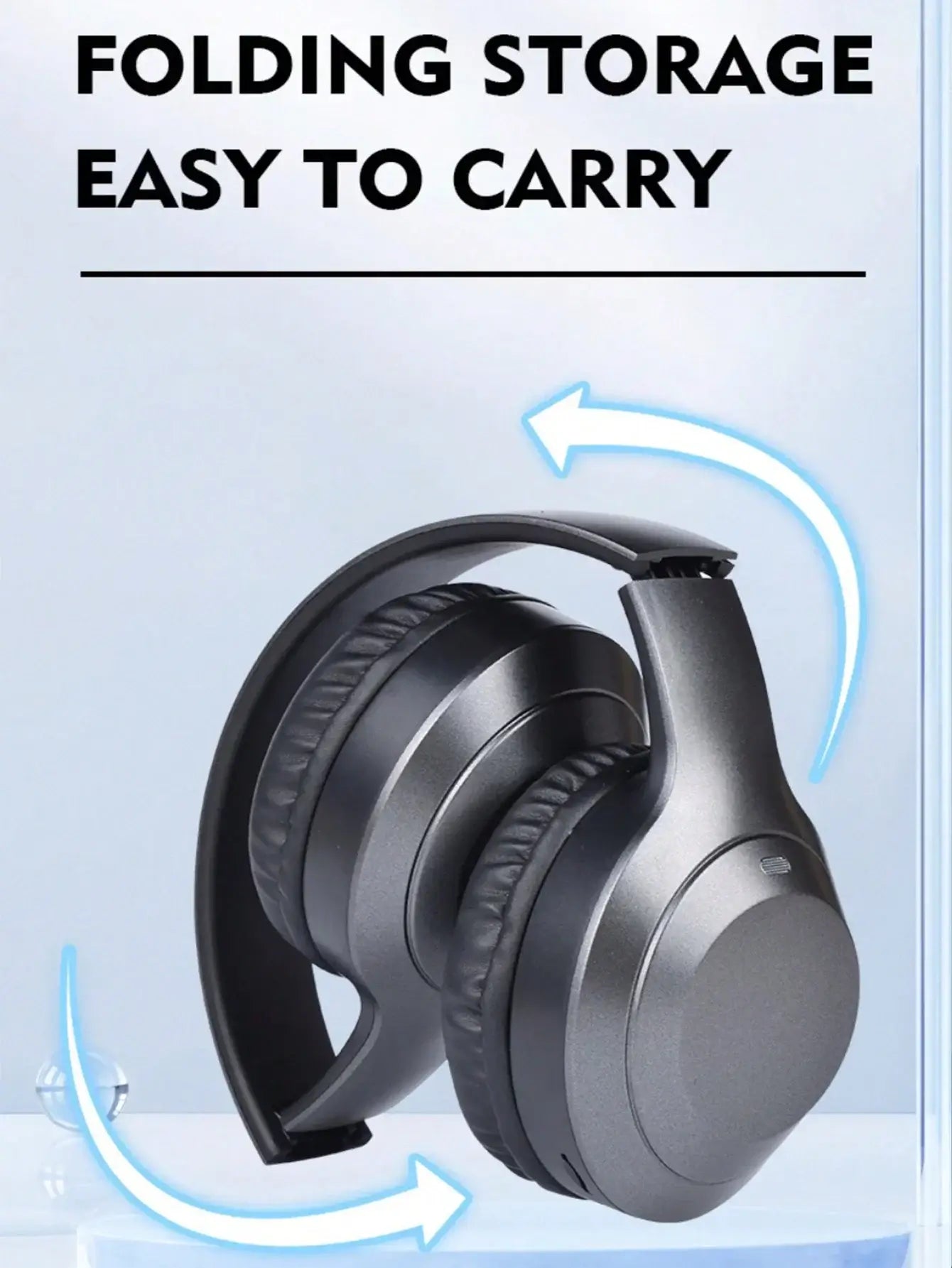 Comfortable ear cushions for long sessions.