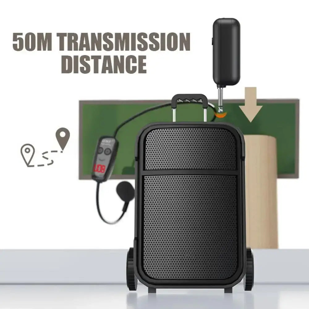 Wireless freedom for active speakers.
