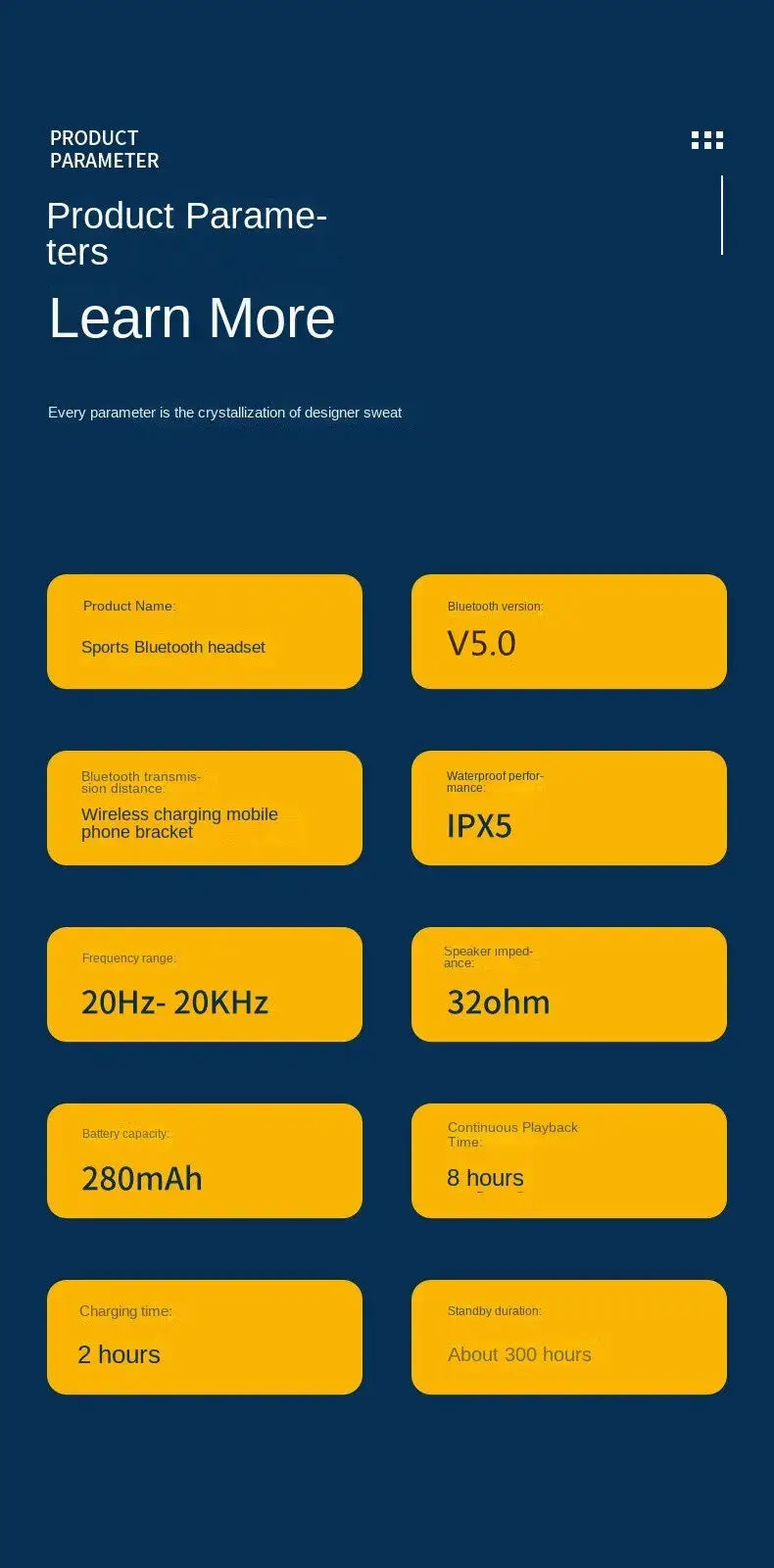 Reliable performance with strong signal range.