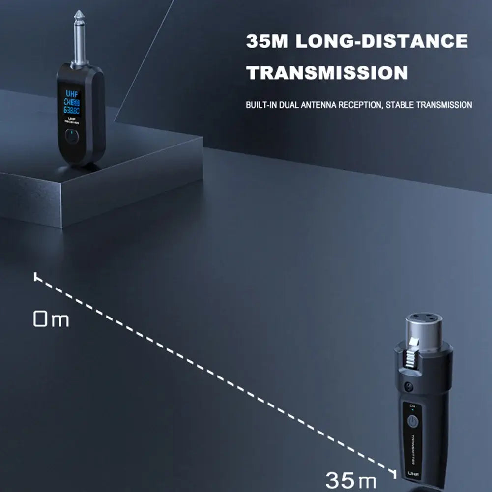 Ideal for dynamic microphones with XLR output.
