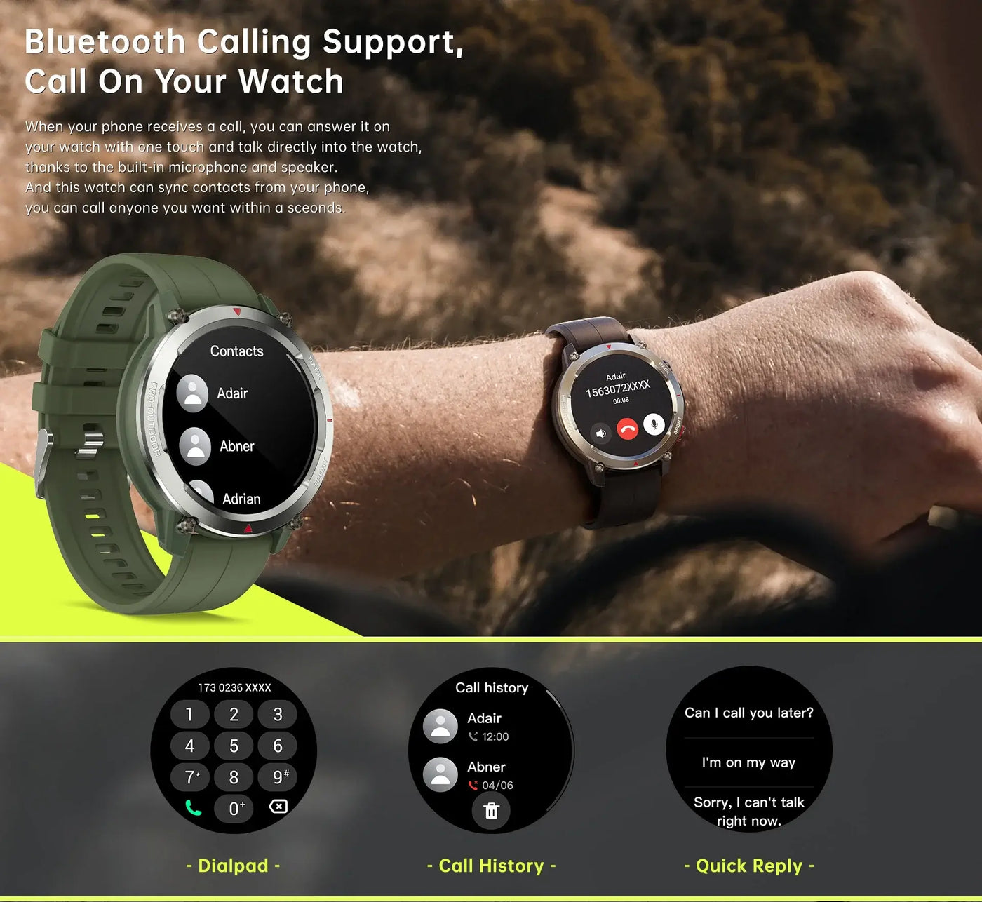 High-resolution touchscreen for easy navigation.