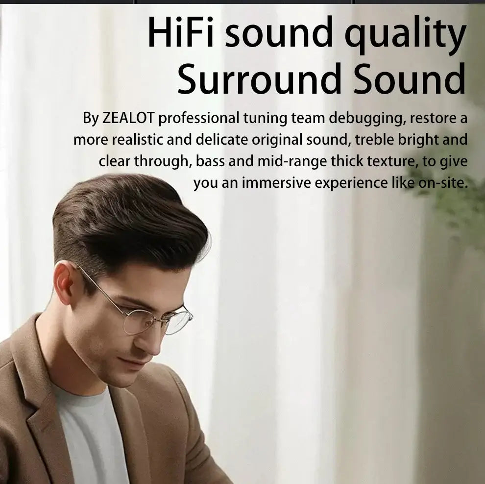 ZEALOT S122 with bass boost feature
