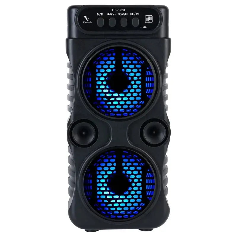 Party-ready Bluetooth stereo speaker