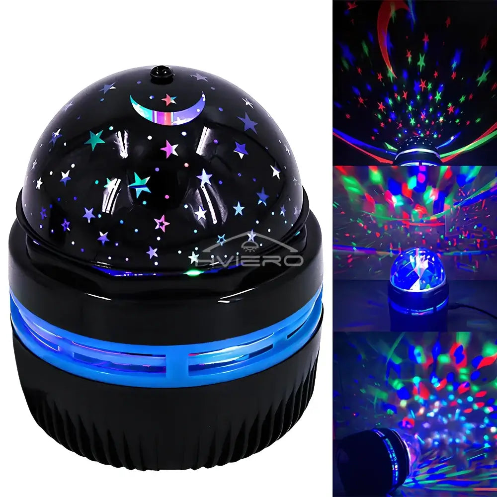 Automatic rotation brings your galaxy to life!