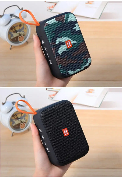 Portable speaker with deep bass response