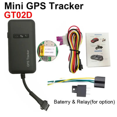 GT02D GPS tracker for cars & motorcycles