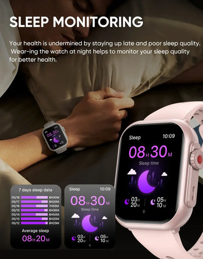 Real-time 24-hour heart rate monitoring.