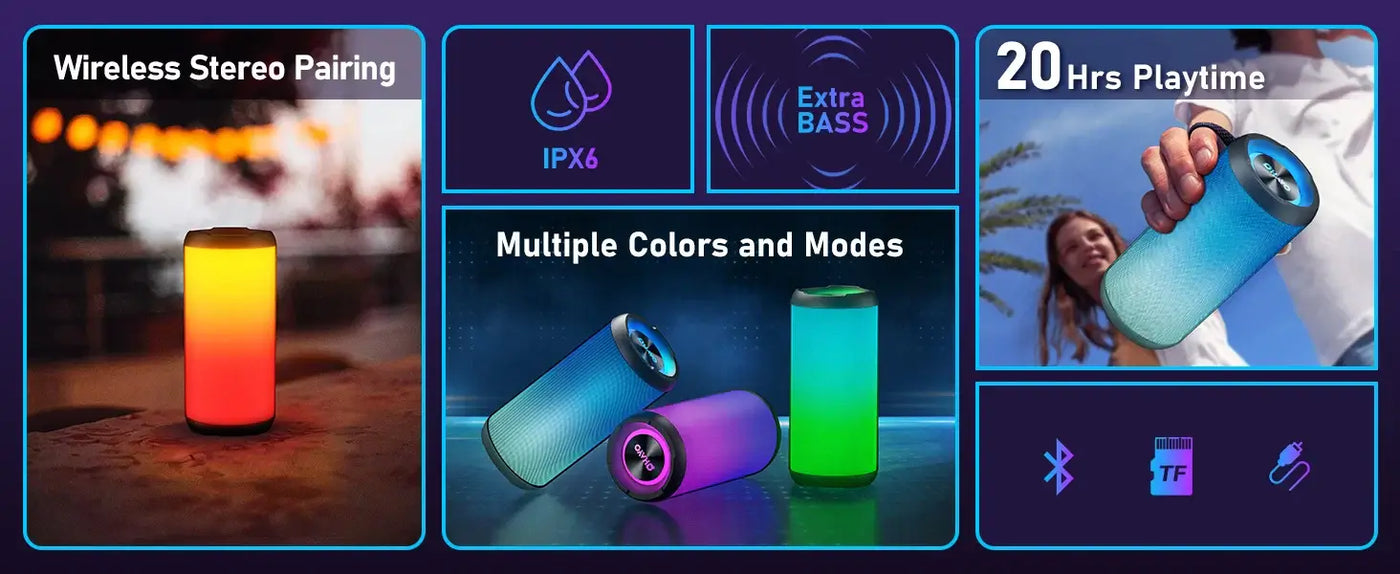 Compact design, powerful audio