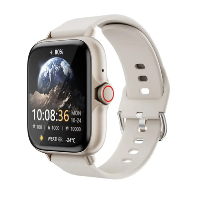 Waterproof design for daily use and workouts.