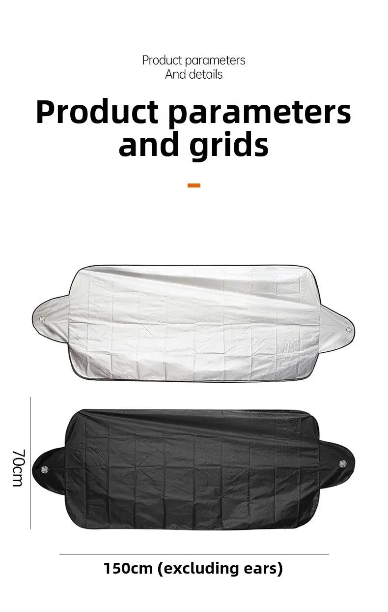 Protects glass from falling leaves & dirt.