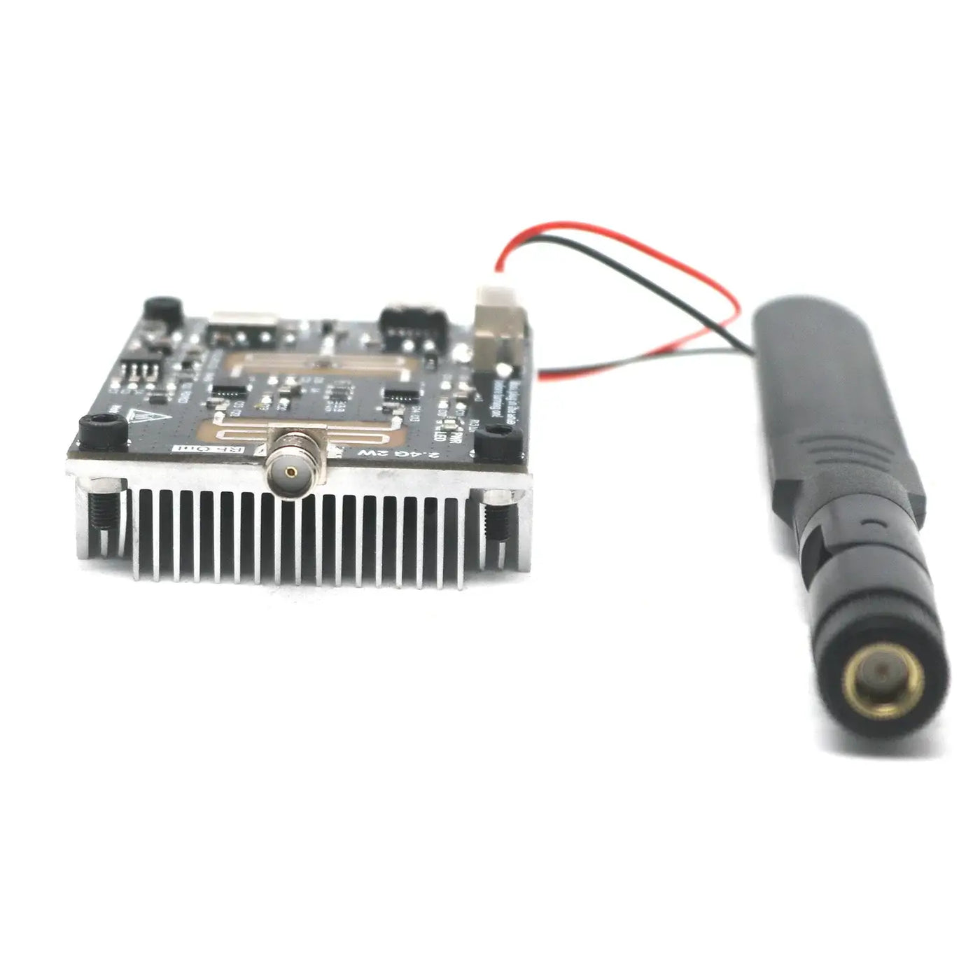 2W RF power amplifier boosts signals.