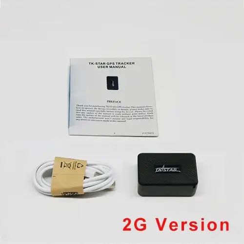 Alerts for low battery and vibration.