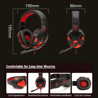 Durable build with stylish gamer aesthetic.