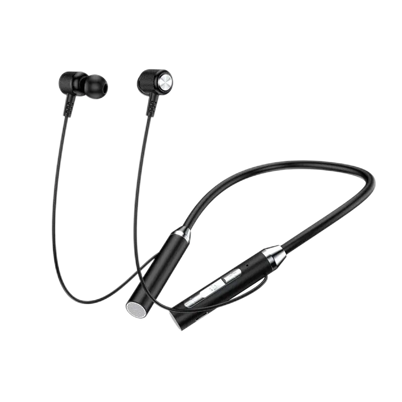 Magnetic earbuds for tangle-free storage.