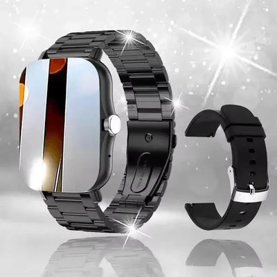 Waterproof design for daily use and workouts.