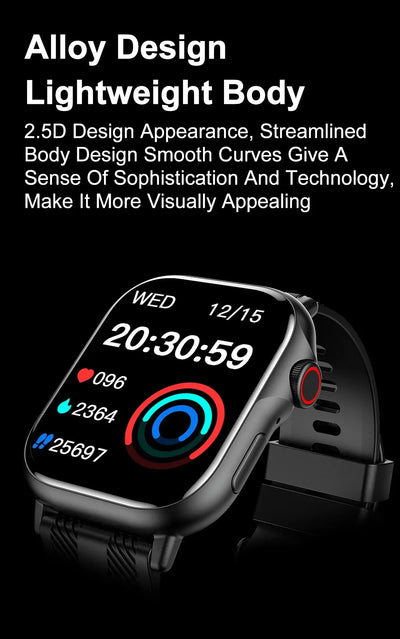 Track workouts, health, and more in one sleek watch.