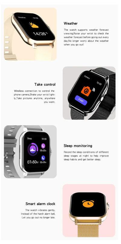 Monitor your heart and health in real time.