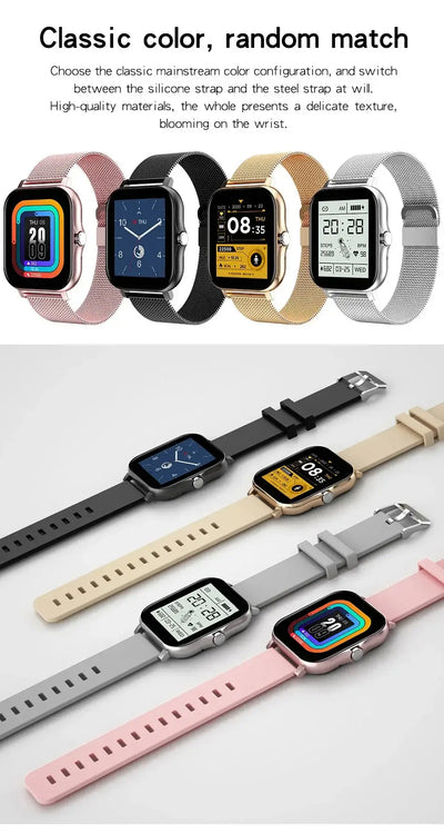 Bluetooth call support – talk right from your wrist.