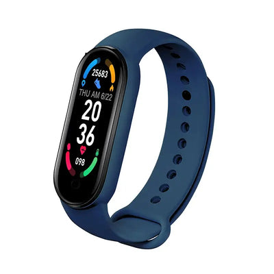 Track your fitness with the M6 smart bracelet.