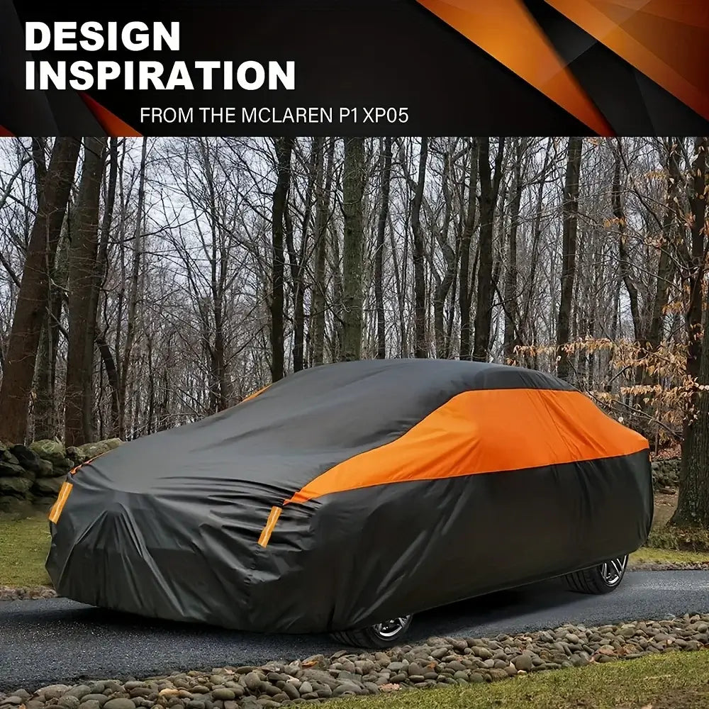 All-weather car cover for SUVs & sedans.