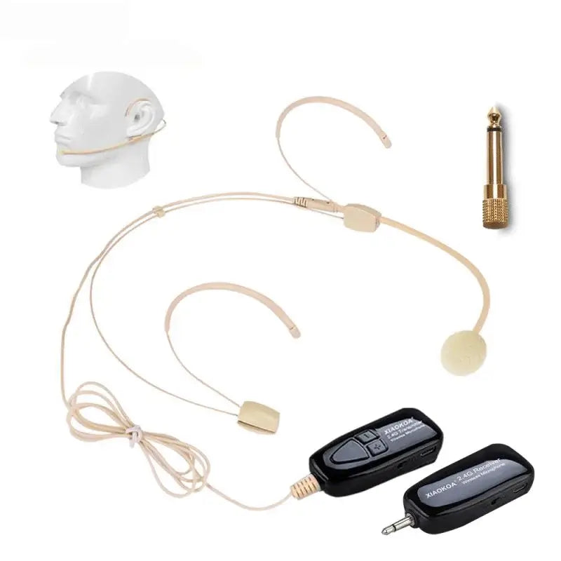 Wireless freedom for movement while presenting.
