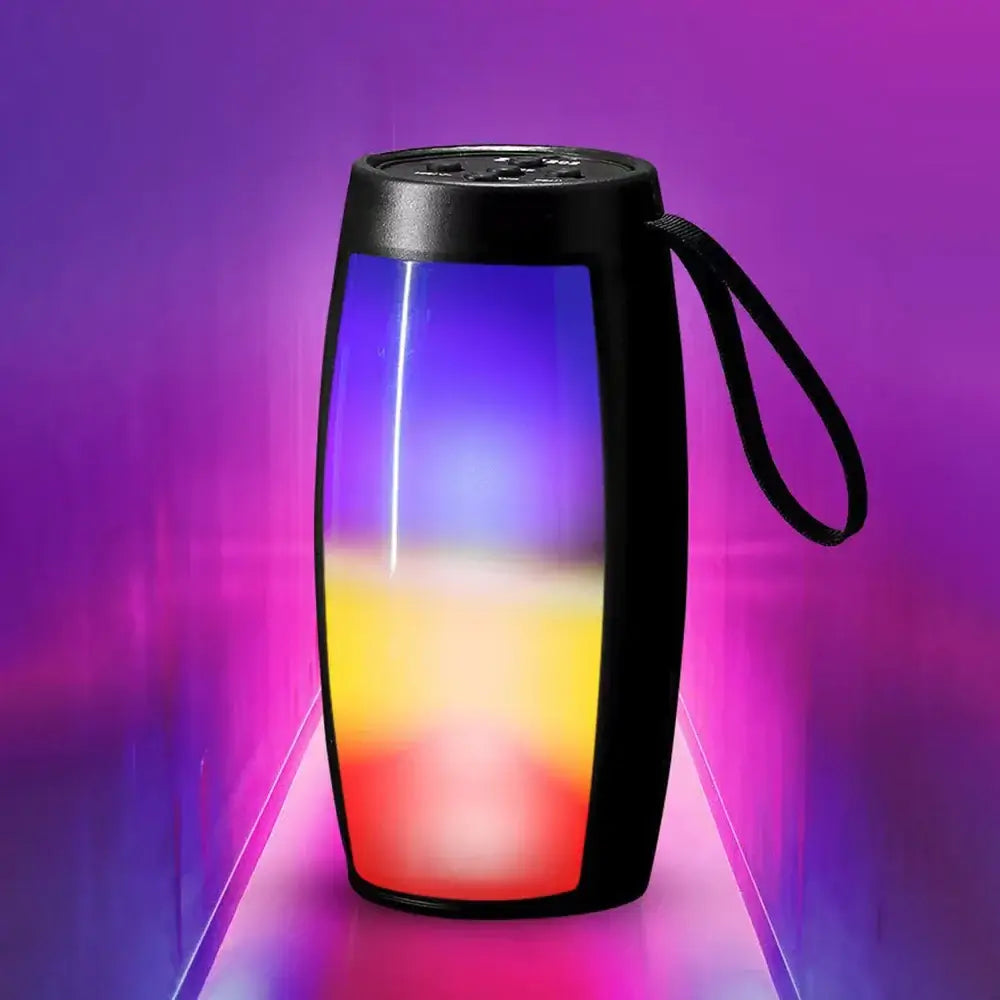 Bright LED lights sync with your beats.