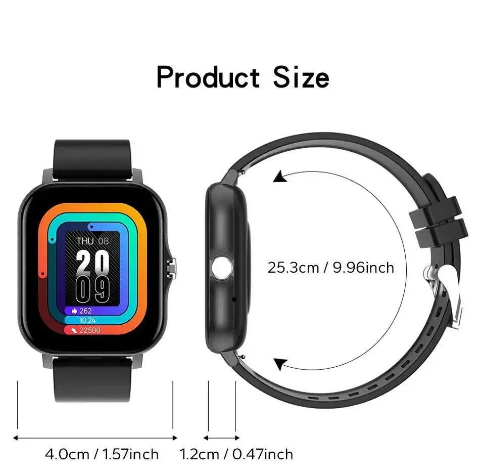 Bluetooth call support – talk right from your wrist.