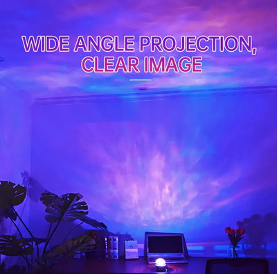 Starlight projector with galaxy swirls.