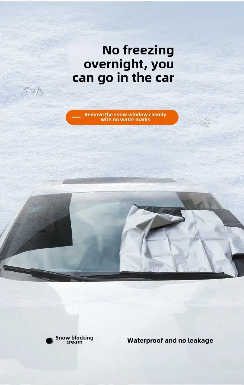 All-season windshield protector for cars.