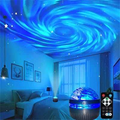Peaceful lights help kids fall asleep.
