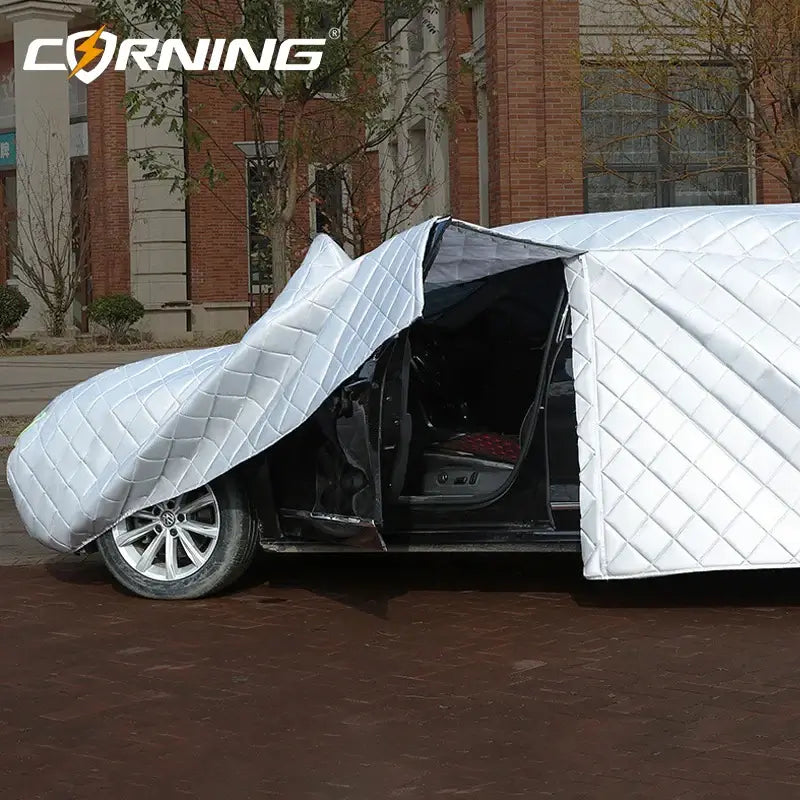 Waterproof protector for windshield & roof.