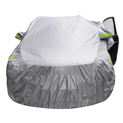 Protects from sun, rain, snow & UV rays.