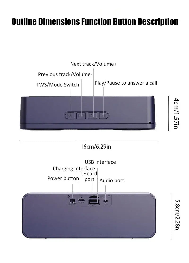 Built-in radio for on-the-go entertainment.