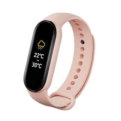 Track your fitness with the M6 smart bracelet.