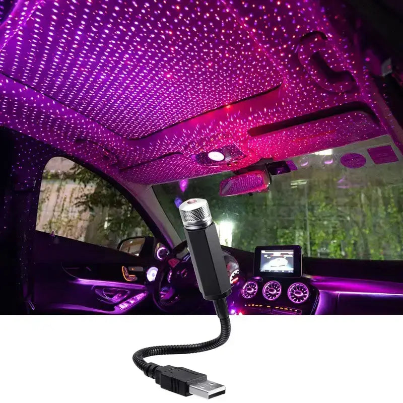 Turn your car ceiling into a galaxy.