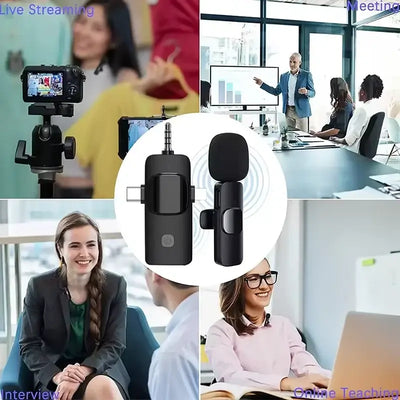 Perfect for interviews, vlogs, and content creation.