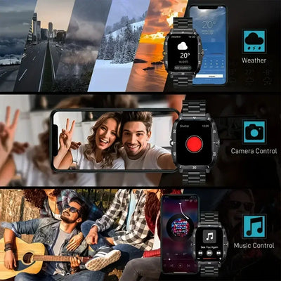 Real-time weather updates on your wrist.