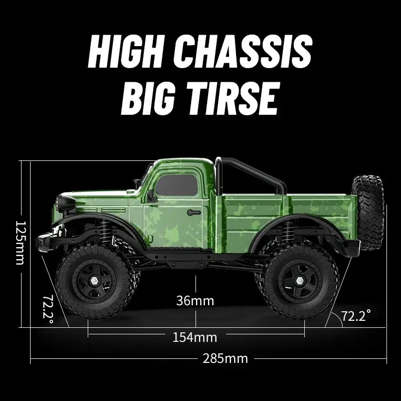 Perfect toy truck for boys & hobbyists.