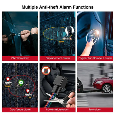 ACC detection alerts for unauthorized ignition.